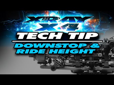 XRAY X4 - Tech Tip - Downstop & Ride Height