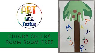 Chicka Chicka Boom Boom Tree (entire project)