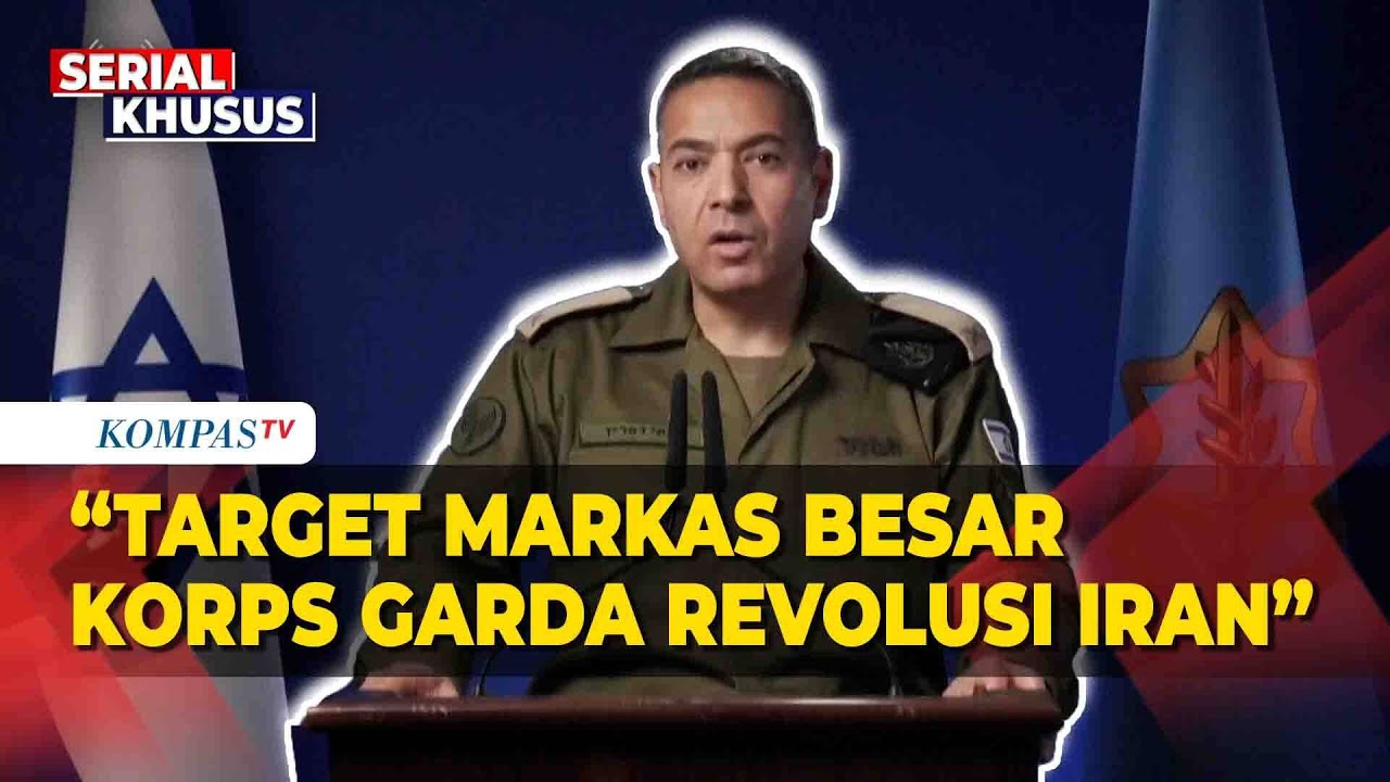 Serangan Balasan! Israel Targetkan Markas Korps Garda Revolusi Iran