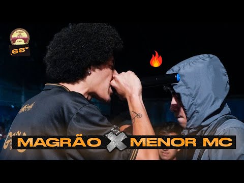 (🔥BRABOS🔥) MAGRÃO x MENOR MC (AM) | 2º FASE | BATALHA DA ARTE #68