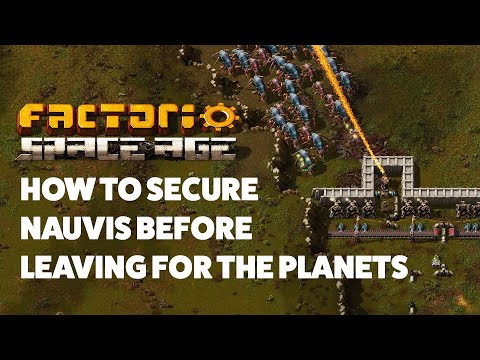 How to Secure Nauvis Before you Leave for Other Planets | Factorio Space Age
