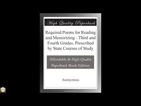 Required Poems for Reading and Memorizing - Third and Fourth Grades, Prescribed by Third and Fourth Grades, Prescribed — free full audiobook