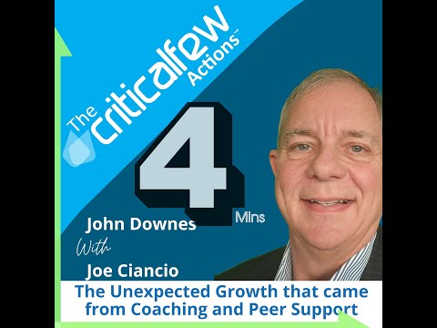 #4mins CFA026 Joe Ciancio: Regional Tech Founder: The Unexpected Growth from Coaching & Peer Support