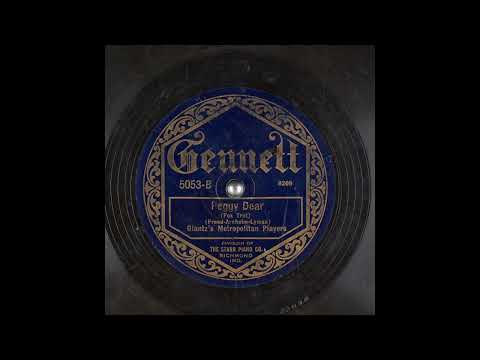 Peggy Dear - Glantz's Metropolitan Players