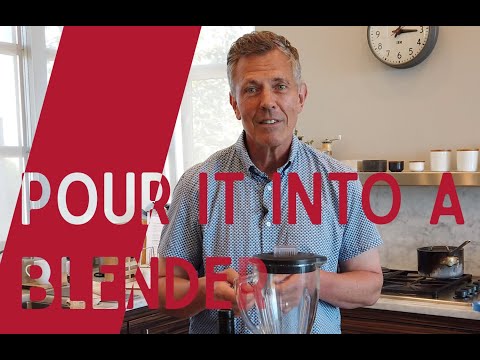 Pat's Tips - put that inexpensive red wine...in the blender!