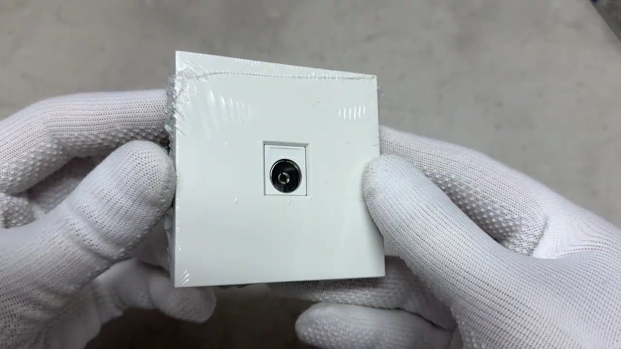 Розетка телевізійна, механізм білий Soft ER141TV-W ARDERO (без рамки) 80721