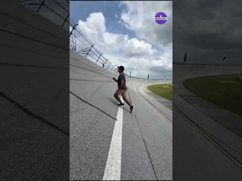 Why Are Car Racing Tracks Made Vertical #shorts #ytshorts