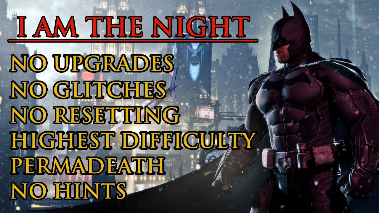 I Tried Beating Arkham Origins I Am the Night Without ANY Upgrades