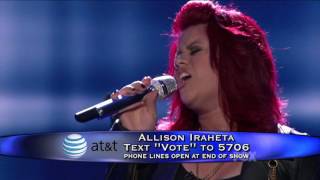 Allison Iraheta - I Can&#39;t Make You Love Me (Top 8)