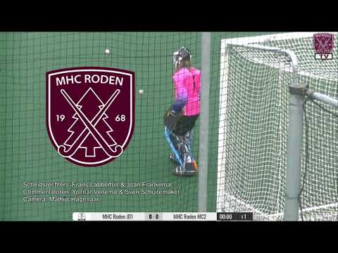 Clubcompetitie MHC Roden JD1 - MC2 d.d: 31-10-2020