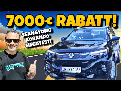 Elektroauto aus Korea im Megatest! Ssang Yong Korando e-Motion Winterreichweite Ladezeit Software..