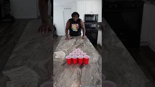 I WON $10,000 playing Cup Pong! #shorts #challenge
