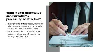 Automated Contract Claims Processing Solutions| CMSPricer| Contract Claims Processing