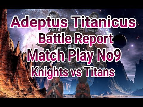 Adeptus Titanicus Battle Report No9 - Skirmish 750 - 1250 pts