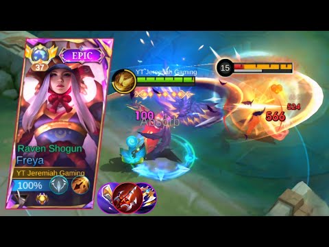 FREYA FULL DAMAGE + ANTI HEAL FOR ENEMIES ( MUST WATCH ) FREYA BEST BUILD 2026 - MLBB