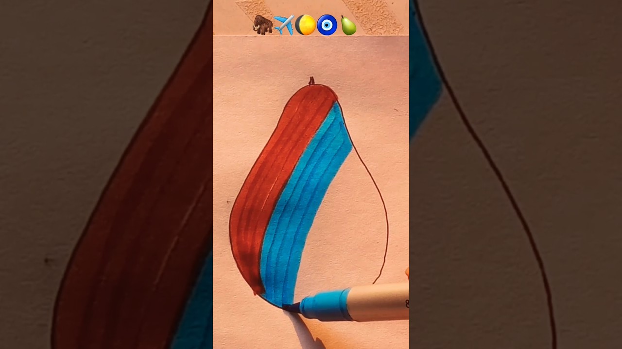 🦣✈️🌔🧿🍐satisfying creative art #shortsfeed #shortsviral #shortsvideo #art #shorts #coular