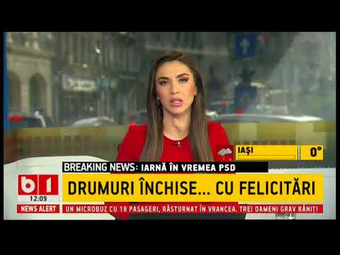 STIRI B1 ORA 12.00, 18 IAN 2018