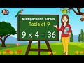 Table of 9 | Times Tables | Multiplication tables | 9 ka pahada | Learning Booster | Maths tables