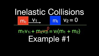 Momentum (7 of 16) Inelastic Collisions, Example 1