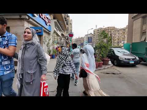 EGYPT 🇪🇬  CAIRO - DOWNTOWN 4K HDR WALK