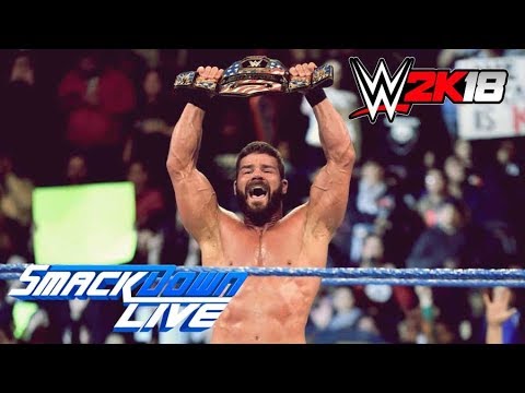 WWE SmackDown 2/6/18 | Bobby Roode vs. Rusev - (United States Championship) | WWE 2K18 Simulation