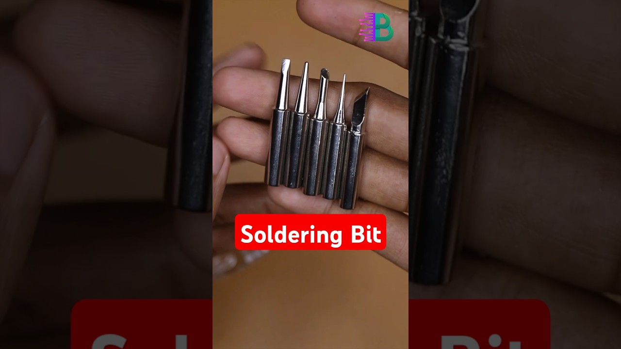 5Pcs Silver Soldering Iron Tips 900M-T Models Set Video Thumbnail