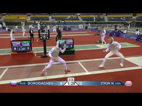 Doha 2021 SMF - L32 - K Borodachev RUS v Itkin USA