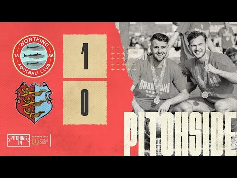 🏆 CHAMPIONS | Pitchside | Worthing vs Brightlingsea Regent
