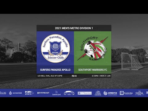 2021 Men's Metro Div 1 Rd 8 - Surfers Paradise [Blue] vs Southport (5-1)