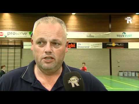 Sliedrecht Sport-trainer Meino Rozendal na de wedstrijd