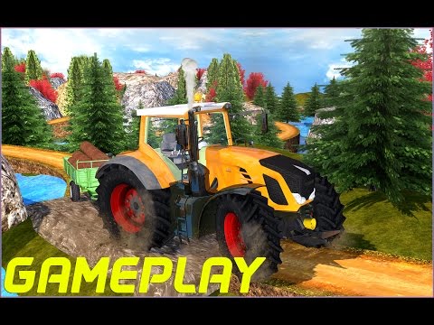 Tractor Hill Driver 3D Video