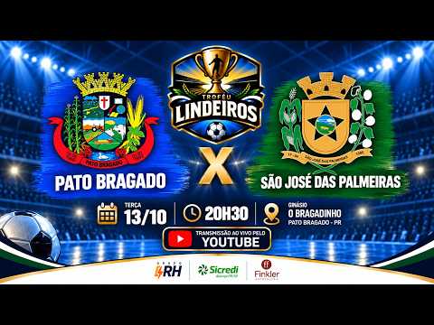 AO VIVO | Pato Bragado x São José das Palmeiras | Troféu Lindeiros de Futsal 2026