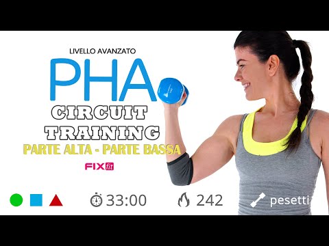 Allenamento PHA a Circuito Per Una Massima Tonificazione
