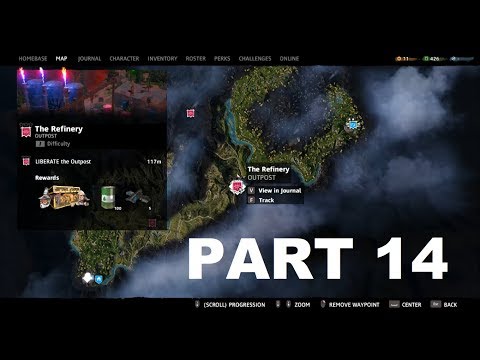 FAR CRY NEW DAWN Walkthrough Part 14 - The Refinery [ Outpost ]