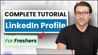 How To Create a LinkedIn Profile For Freshers / Students | (No Experience)