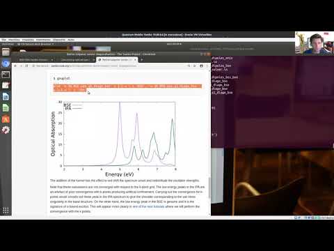 BSE simulation tutorial  compute the excitonic properties of hBN - Yambo Virtual School April 2021