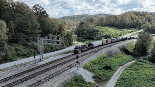 Norfolk Southern 174 heads North in Oakdale Tennessee