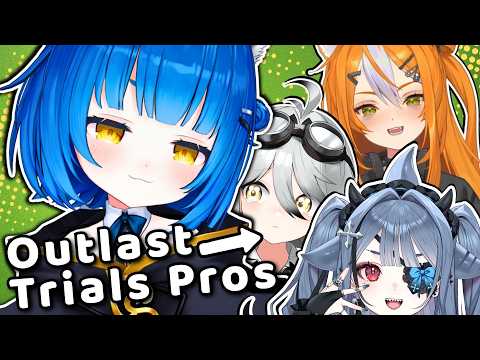 【OUTLAST TRIALS】Playing with The Pros!【Poko Rakun】
