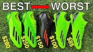 You SHOULD NOT BUY most of them! - Adidas X SpeedPortal line RANKED from BEST to WORST