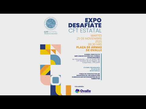 Expo Desafíate 2025 - CFT Estatal Región de Coquimbo