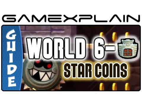 New Super Mario Bros. U - Rock-Candy Mines-Grinding-Stone Tower Star Coins Guide & Walkthrough