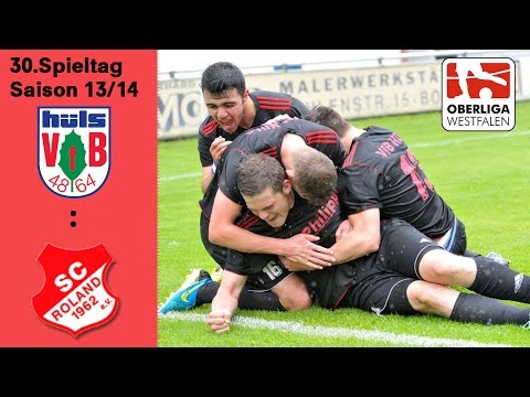 VfB Hüls - SC Roland Beckum (08.06.2014, 30.Spieltag Oberliga Westfalen Saison 2013/14)