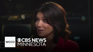 How did Amelia Santaniello take the news she'd be co-anchoring with her husband She spills the tea.