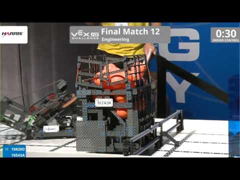 VEX Worlds 2016 - VEXIQ Elementary School - Finals 12 (10820D 10543A) 170