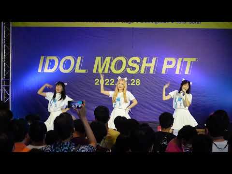 C0342 PEACH YOU  Trainee special show -  " PON PON PON "  IDOL MOSH PIT  @ DONKI Mall Thonglor
