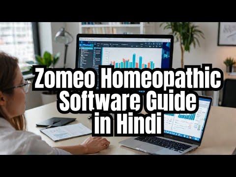 Hompath Zomeo Software Tutorial in Hindi I Homeopathic Software
