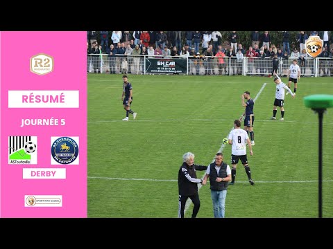 RÉSUMÉ DU DERBY RÉGIONAL 2 :  AS TOURLAVILLE -  AS CHERBOURG