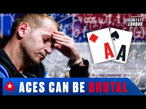 So Many SICK HANDS With ACES At EPT London 2022 ♠️ PokerStars