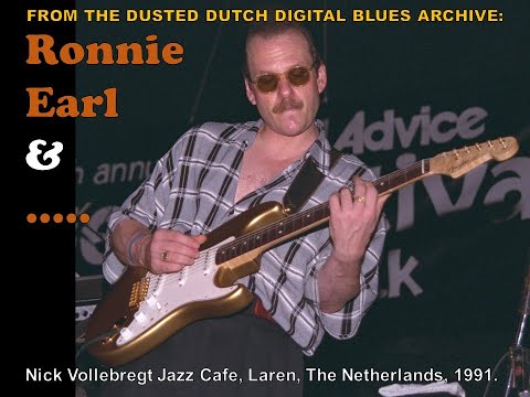 Ronnie Earl & Sugar Ray Norcia at Nick Vollebregt's Jazz Cafe, Laren, The Netherlands, 1991