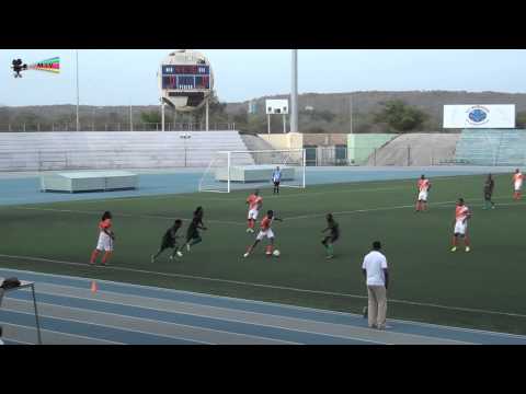 Futbol FFK Undeba vs Victory Boys 08 06 2014 in SDK stadion by miv.tv curaçao